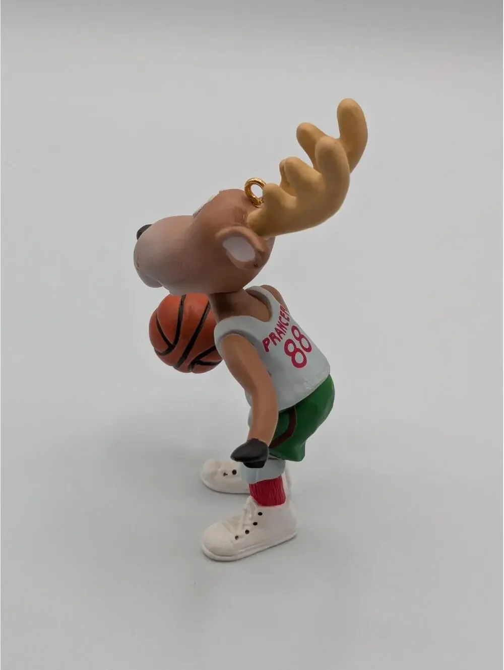 Hallmark Keepsake Reindeer Champs Prancer 1988, 3rd in Reindeer Champs Series